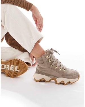 Sorel Botas De Senderismo Color Topo Y Goma Kinetic Impact Conquest Plus De - Marrón