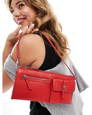 Mango – kleine schultertasche - Rot