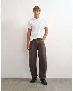 TOPMAN Stugge Jeans Met Ballonpijpen - Wit