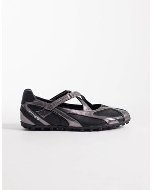 Bronx Gravit-yy Sneakerinas - Black