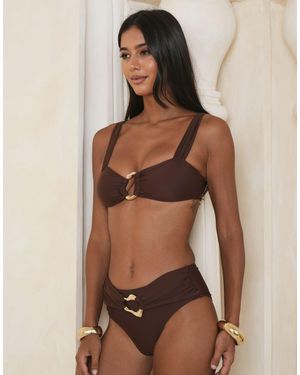 Moda Minx – bustier-bikinioberteil - Braun