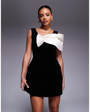 knee length dresses for ladies Short Wrap Cocktail Draped Mini Dress – The Dress Outlet