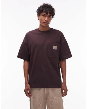 Carhartt Work Pocket Boxy Fit T-shirt - Red