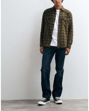 Weekday Low Waist Straight Leg Jeans - Black