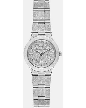 Michael Kors 3 Hand Billie, Stainless Steel - White