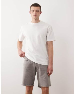 Jack & Jones Rick Slim Denim Shorts - Grey