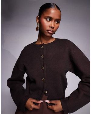 River Island Structured Sleeve Cardigan - Multicolour