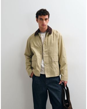 ASOS Oversized Barn Jacket - Natural
