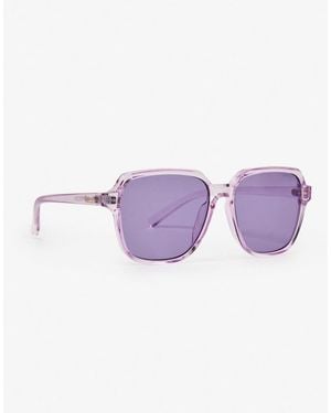Superdry Oversized Square Sunglasses - Purple