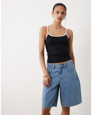 Cotton On 91 baggy Denim Jort - Blue