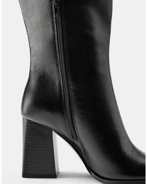 Pull&Bear Bottes à talon haut - Noir