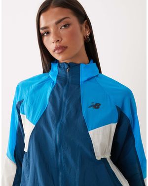 New Balance Veste rc en streamsong - Bleu