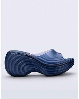 Melissa X Diesel Quantam Platform Wedge - Blue