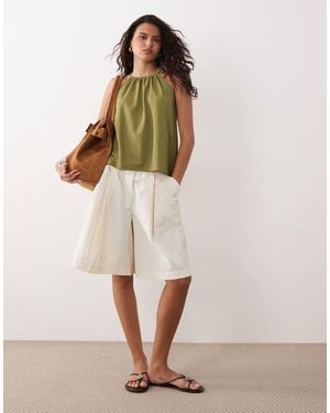 Jdy Halterneck Top - Green