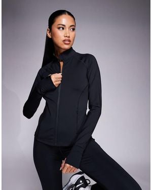 4505 Icon Sculpting Zip Up Long Sleeve Jacket - Blue