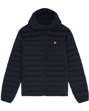 Lyle & Scott Jackets Stretch Lightweight Quilted Jacket - Blue