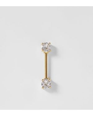 Kingsley Ryan Round Nipple Bar - White
