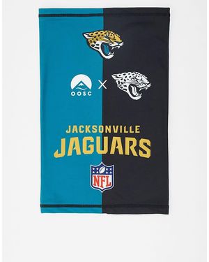 OOSC Braga Para El Cuello De Esquí Con Diseño De Los Jacksonville Jaguars De X Nfl-Azul