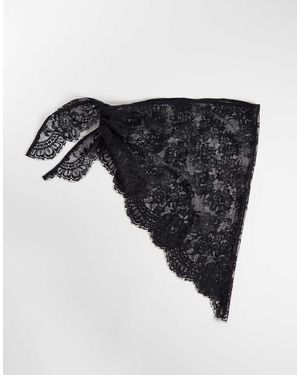 Gina Tricot Lace Hip Scarf - Black