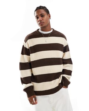 ASOS – oversize-strickpullover - Weiß