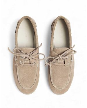 NA-KD Boat Shoes - White