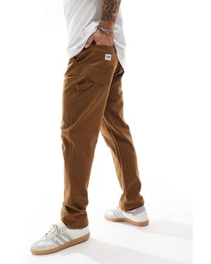 Lee Jeans – hose im zimmermannsstil aus baumwolle - Natur