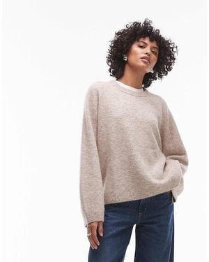 ARKET – lockeres sweatshirt - Natur