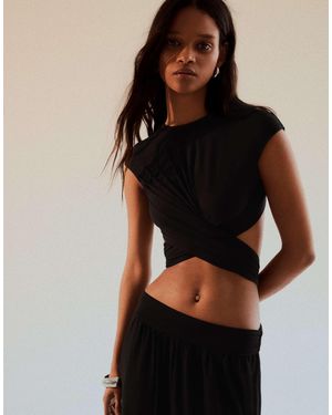 Bershka – oberteil - Schwarz