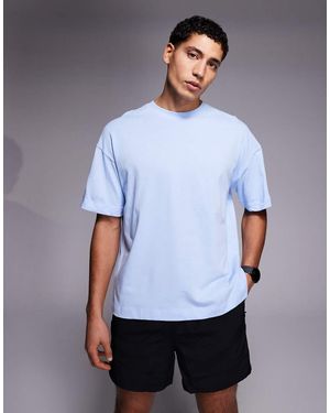 4505 Heavyweight Cotton Boxy Oversized Cropped Training T-shirt With Quick Dry Finish - White