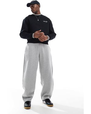 Bershka Balloon Fit Trackies - Blue