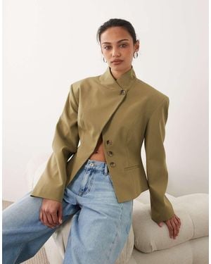 ASOS Tailored Pelmet Mini Skort - Green