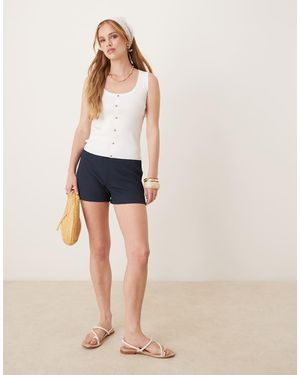 ASOS Crinkle Short - Yellow