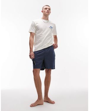 RVCA – escape – shorts - Blau