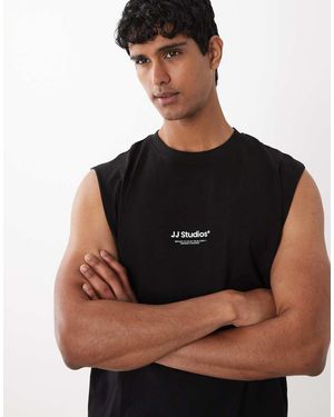 Jack & Jones Hemd Met Logo Op De Voorkant - Zwart