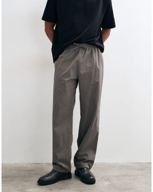 ARKET Loose Fit Pull On Pants - Black