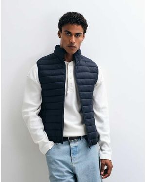 French Connection Padded Lightweight Gilet - Blue