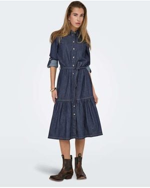 ONLY Denim Dress - Blue