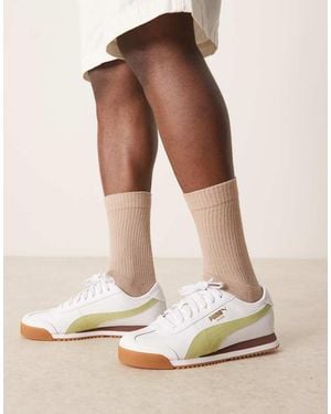 PUMA Roma Trainers - Natural