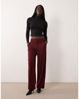 JDY Tall Pantalon - Rouge