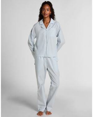 Hunkemöller Hunkemöller – jacke aus gewebter baumwolle - Grau
