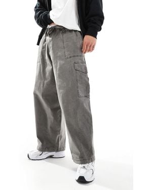 Pull&Bear Super baggy Trouser - Grey