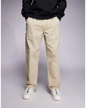 Aape By A Bathing Ape Aape By A Bathing Ape Loose Fit Carpenter Trousers - Black