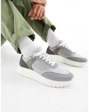 Jack & Jones Zapatillas De Deporte Grises Para Correr De