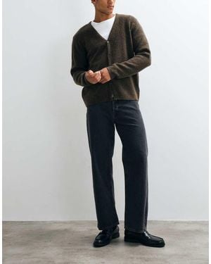 Jack & Jones Ted Loose Straight Jeans - Black