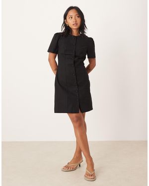 Nobody's Child Petite – tara – elegantes minikleid - Schwarz