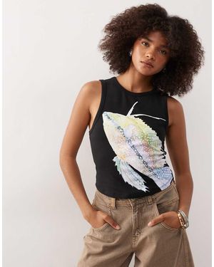 Collusion Vest Top - Black