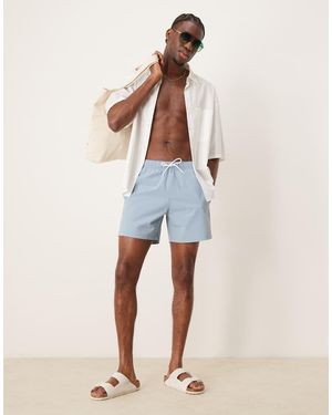 Abercrombie & Fitch Stretch Swim Wear Short - Blue