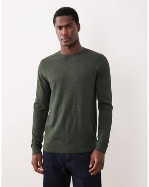SELECTED Crew Neck Knit Sweater - Grey