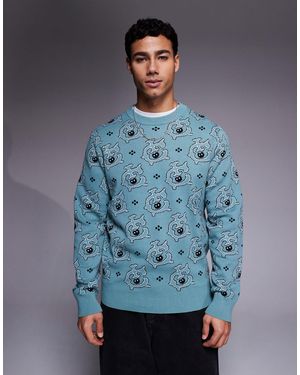ICECREAM – strickpullover - Blau