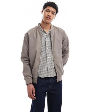 Brave Soul Bomber Jacket - Grey